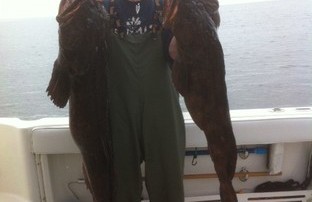 Lingcod fishing with sea west fishing Charters Prince Rupert BC