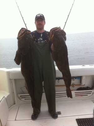 Lingcod fishing with sea west fishing Charters Prince Rupert BC